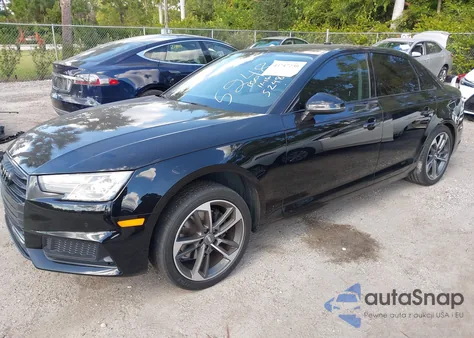 2019 Audi A4 40 Premium/40 Titanium Premium из США, поврежденный, VIN WAUGMAF42KN015248